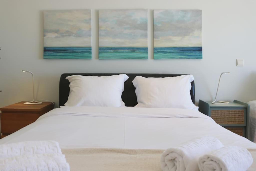 Sitio Penthouse - Big Terrace With Sea View & Bbq Nazaré Exterior foto