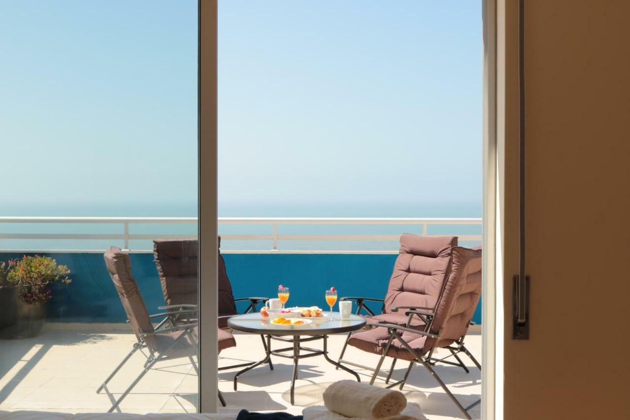 Sitio Penthouse - Big Terrace With Sea View & Bbq Nazaré Exterior foto
